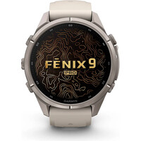 Garmin pulsómetros con gps FENIX 9 PRO INREACH, 43 MM TITANIO CORREA BL 01