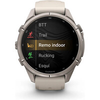 Garmin pulsómetros con gps FENIX 9 PRO INREACH, 43 MM TITANIO CORREA BL 05