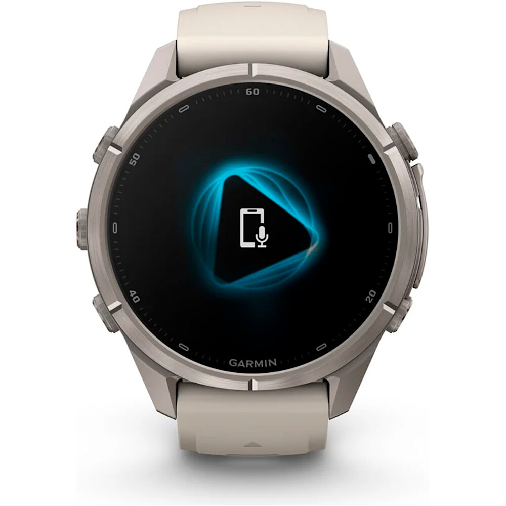 Garmin pulsómetros con gps FENIX 9 PRO INREACH, 43 MM TITANIO CORREA BL 08