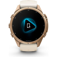 Garmin pulsómetros con gps FENIX 9 PRO INREACH, 43 MM TITANIO DORADA CORREA BE 08