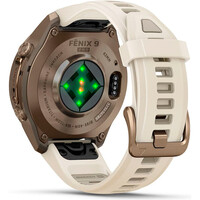 Garmin pulsómetros con gps FENIX 9 PRO INREACH, 43 MM TITANIO DORADA CORREA BE 11