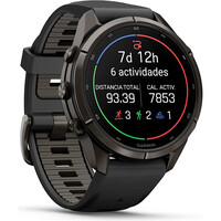 Garmin pulsómetros con gps FENIX 9 PRO INREACH, 43 MM TITANIO RECUBRIMIENTO DLC GR CARB 02