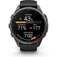Garmin pulsómetros con gps FENIX 9 PRO INREACH, 43 MM TITANIO RECUBRIMIENTO DLC GR CARB 03