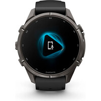 Garmin pulsómetros con gps FENIX 9 PRO INREACH, 43 MM TITANIO RECUBRIMIENTO DLC GR CARB 08
