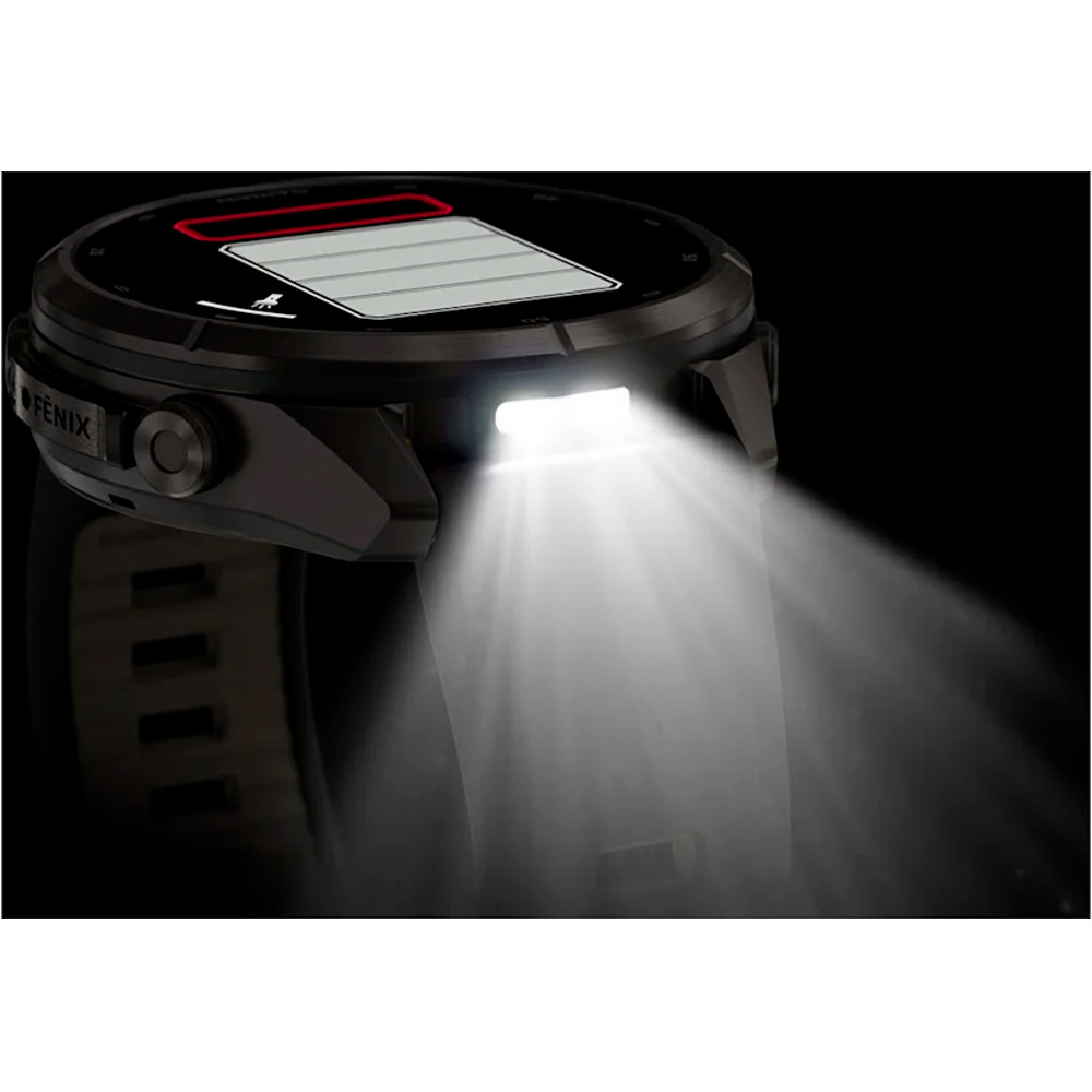 Garmin pulsómetros con gps FENIX 9 PRO INREACH, 43 MM TITANIO RECUBRIMIENTO DLC GR CARB 10