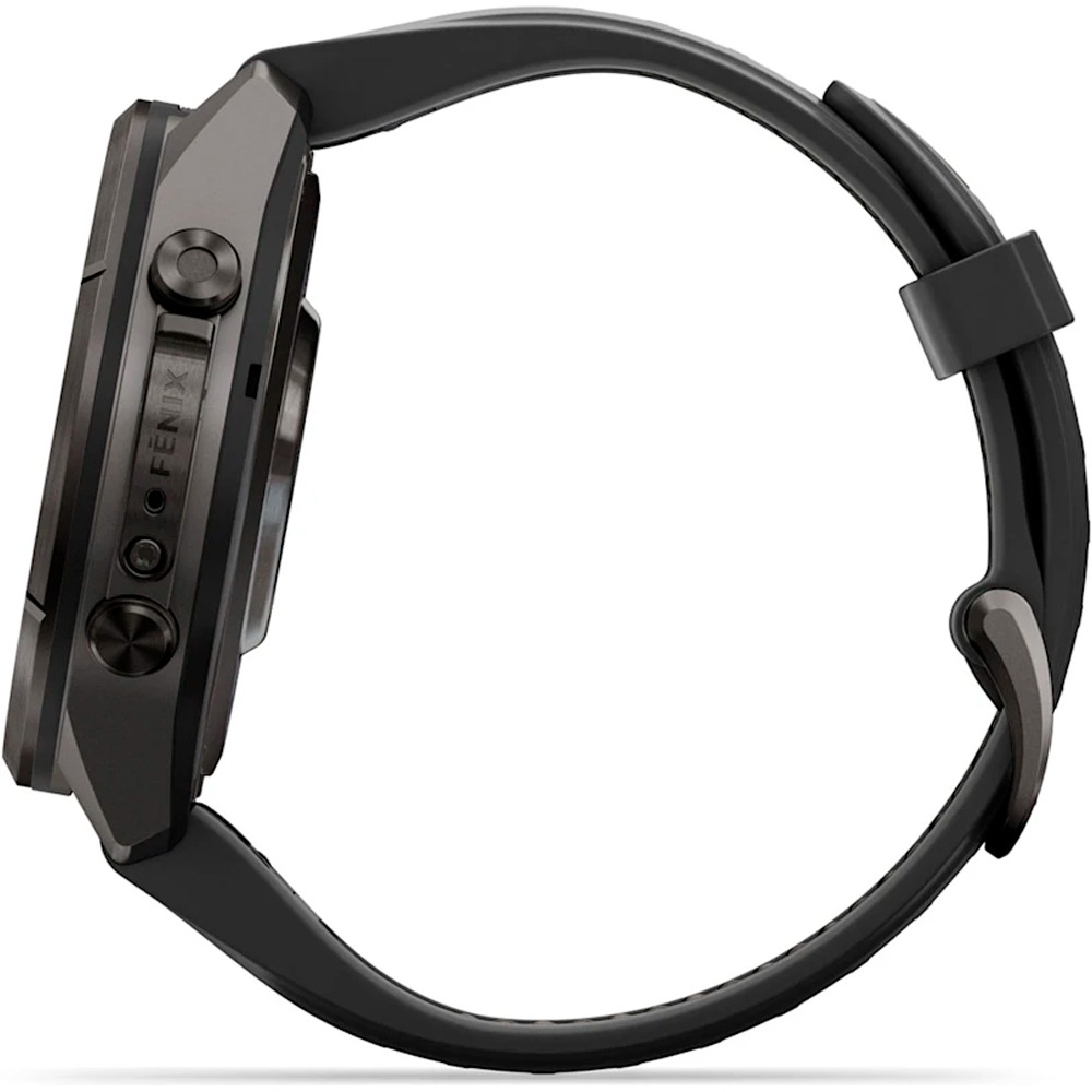 Garmin pulsómetros con gps FENIX 9 PRO INREACH, 43 MM TITANIO RECUBRIMIENTO DLC GR CARB 12