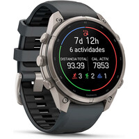 Garmin pulsómetros con gps FENIX 9 PRO INREACH, 47 MM TITANIO CORREA GR 02