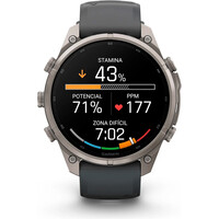Garmin pulsómetros con gps FENIX 9 PRO INREACH, 47 MM TITANIO CORREA GR 03
