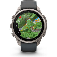 Garmin pulsómetros con gps FENIX 9 PRO INREACH, 47 MM TITANIO CORREA GR 09