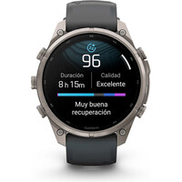 Garmin pulsómetros con gps FENIX 9 PRO INREACH, 47 MM TITANIO CORREA GR 10