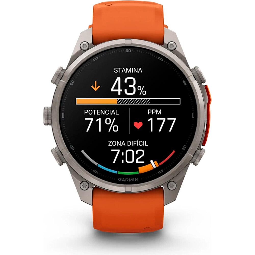 Garmin pulsómetros con gps FENIX 9 PRO INREACH, 47 MM TITANIO CORREA NA 03