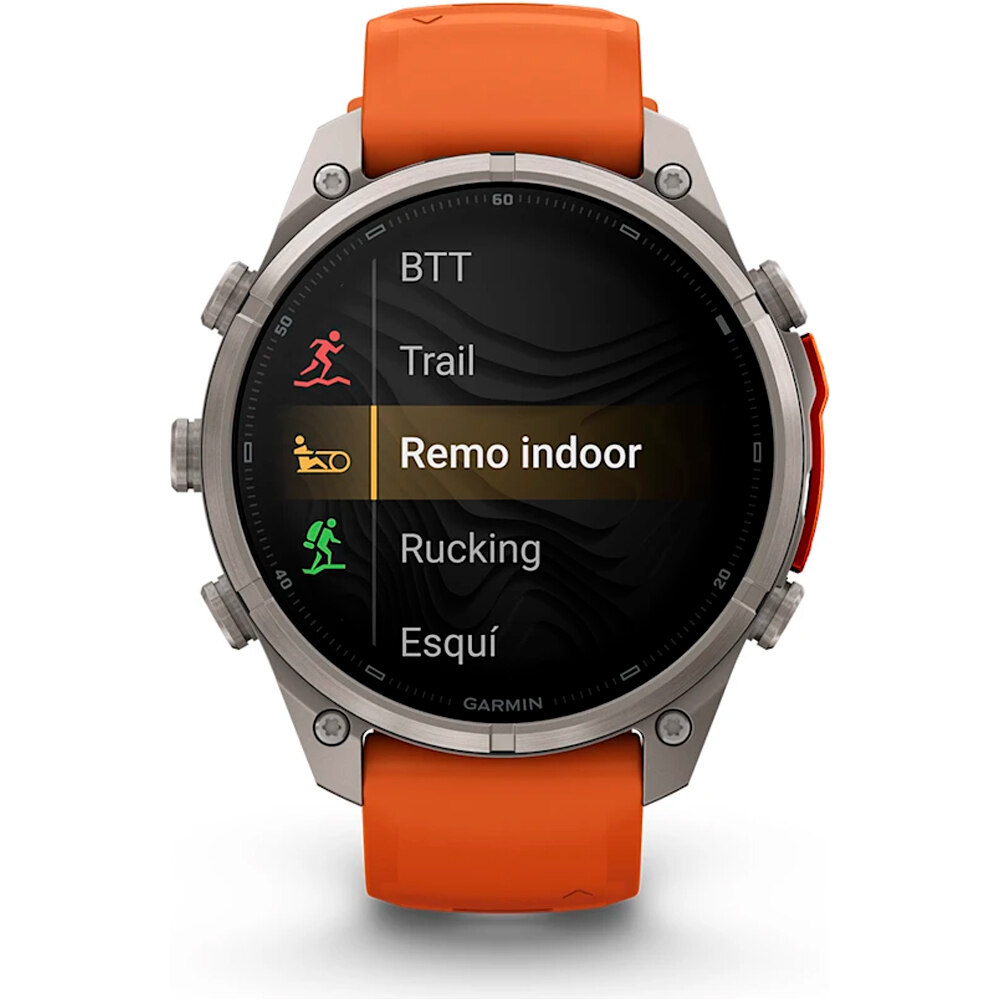 Garmin pulsómetros con gps FENIX 9 PRO INREACH, 47 MM TITANIO CORREA NA 05