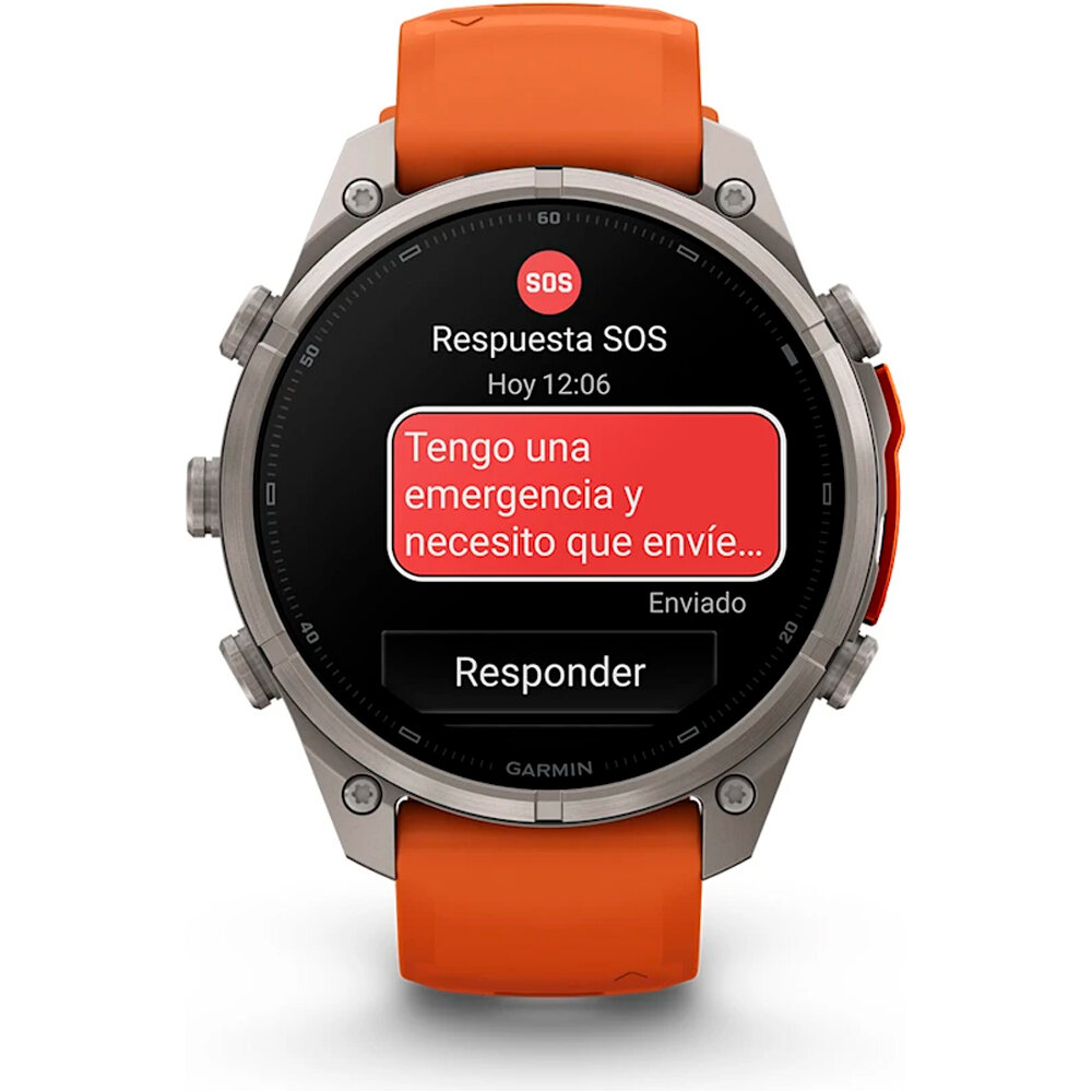 Garmin pulsómetros con gps FENIX 9 PRO INREACH, 47 MM TITANIO CORREA NA 06