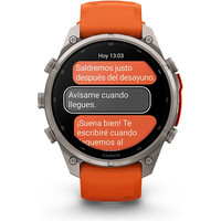 Garmin pulsómetros con gps FENIX 9 PRO INREACH, 47 MM TITANIO CORREA NA 07