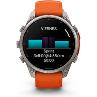 Garmin pulsómetros con gps FENIX 9 PRO INREACH, 47 MM TITANIO CORREA NA 08