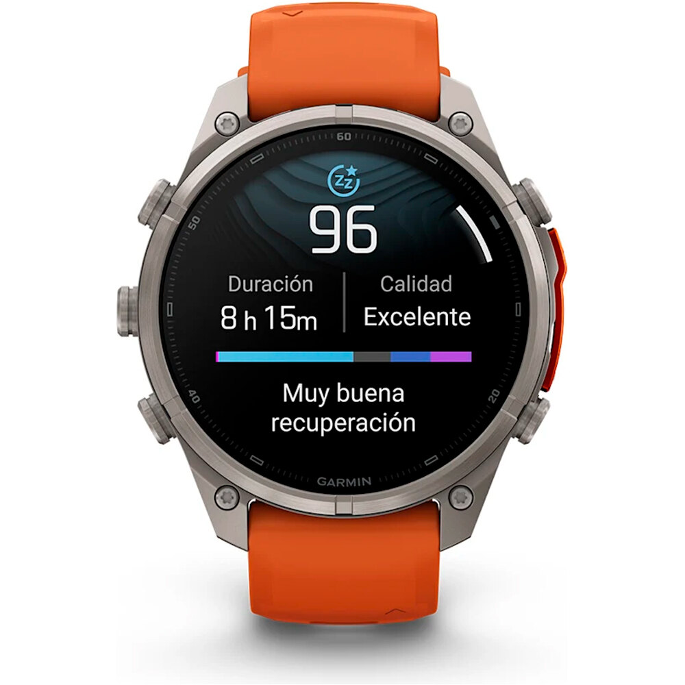 Garmin pulsómetros con gps FENIX 9 PRO INREACH, 47 MM TITANIO CORREA NA 10