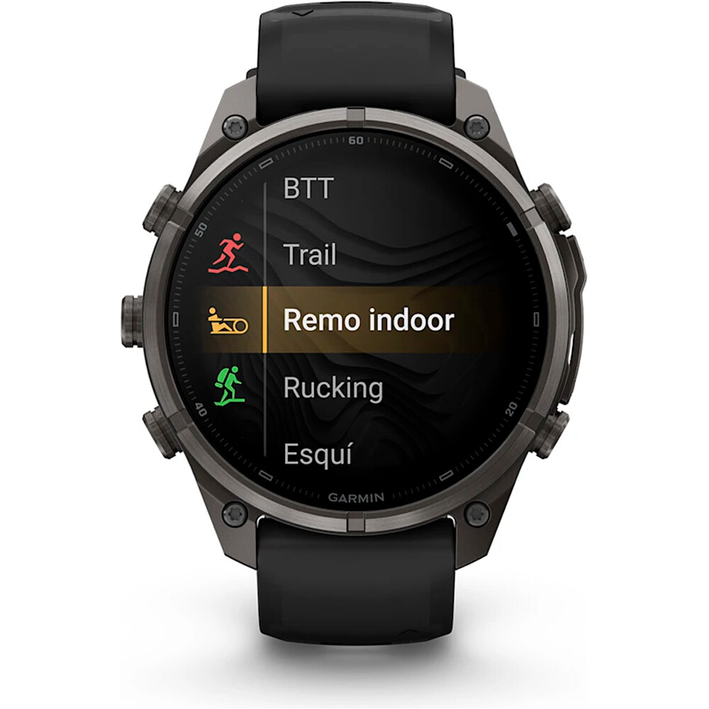 Garmin pulsómetros con gps FENIX 9 PRO INREACH, 47 MM TITANIO RECUBRIMIENTO DLC GR CARB 05