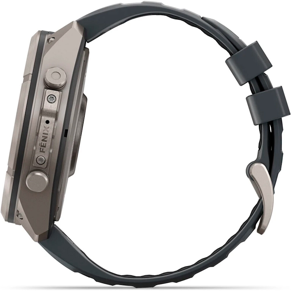 Garmin pulsómetros con gps FENIX 9 PRO INREACH, 51 MM TITANIO CORREA GR 12
