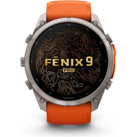 Garmin pulsómetros con gps FENIX 9 PRO INREACH, 51 MM TITANIO CORREA NA 01