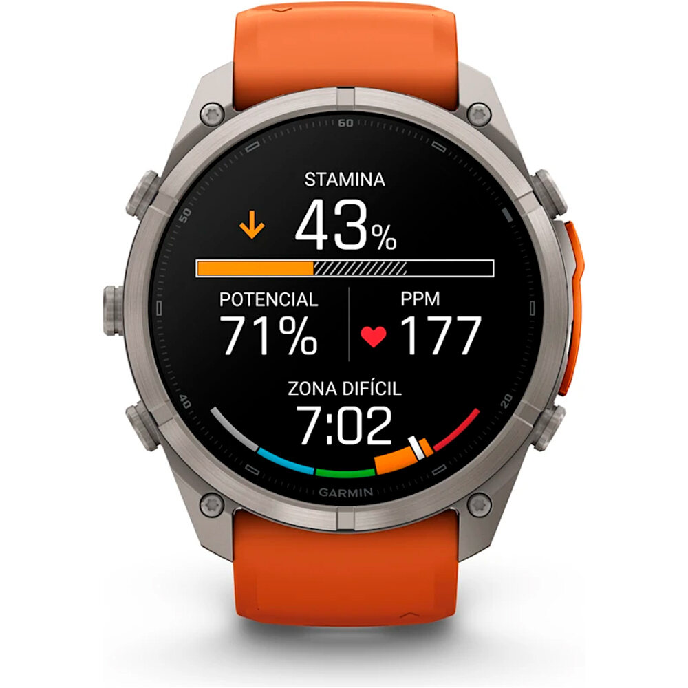 Garmin pulsómetros con gps FENIX 9 PRO INREACH, 51 MM TITANIO CORREA NA 03