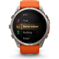 Garmin pulsómetros con gps FENIX 9 PRO INREACH, 51 MM TITANIO CORREA NA 05