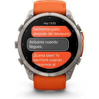 Garmin pulsómetros con gps FENIX 9 PRO INREACH, 51 MM TITANIO CORREA NA 07