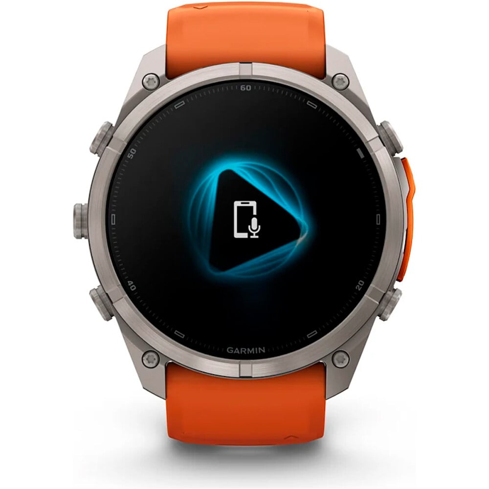 Garmin pulsómetros con gps FENIX 9 PRO INREACH, 51 MM TITANIO CORREA NA 08