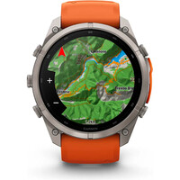 Garmin pulsómetros con gps FENIX 9 PRO INREACH, 51 MM TITANIO CORREA NA 09