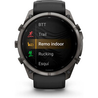 Garmin pulsómetros con gps FENIX 9 PRO INREACH, 51 MM TITANIO RECUBRIMIENTO DLC GR CARB 05