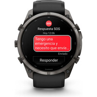 Garmin pulsómetros con gps FENIX 9 PRO INREACH, 51 MM TITANIO RECUBRIMIENTO DLC GR CARB 06
