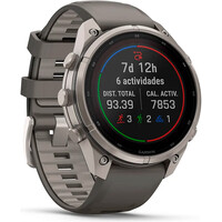 Garmin pulsómetros con gps FENIX 9 PRO INREACH, SOLAR, 47 MM TITANIO CORREA GR 02