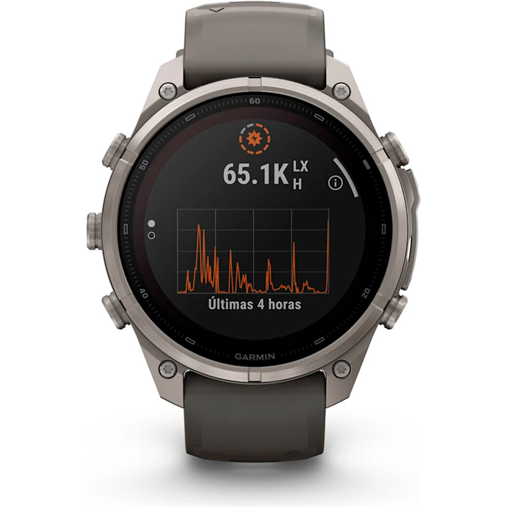 Garmin pulsómetros con gps FENIX 9 PRO INREACH, SOLAR, 47 MM TITANIO CORREA GR 03