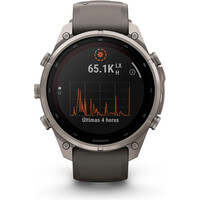 Garmin pulsómetros con gps FENIX 9 PRO INREACH, SOLAR, 47 MM TITANIO CORREA GR 03