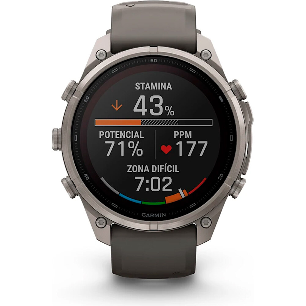 Garmin pulsómetros con gps FENIX 9 PRO INREACH, SOLAR, 47 MM TITANIO CORREA GR 05