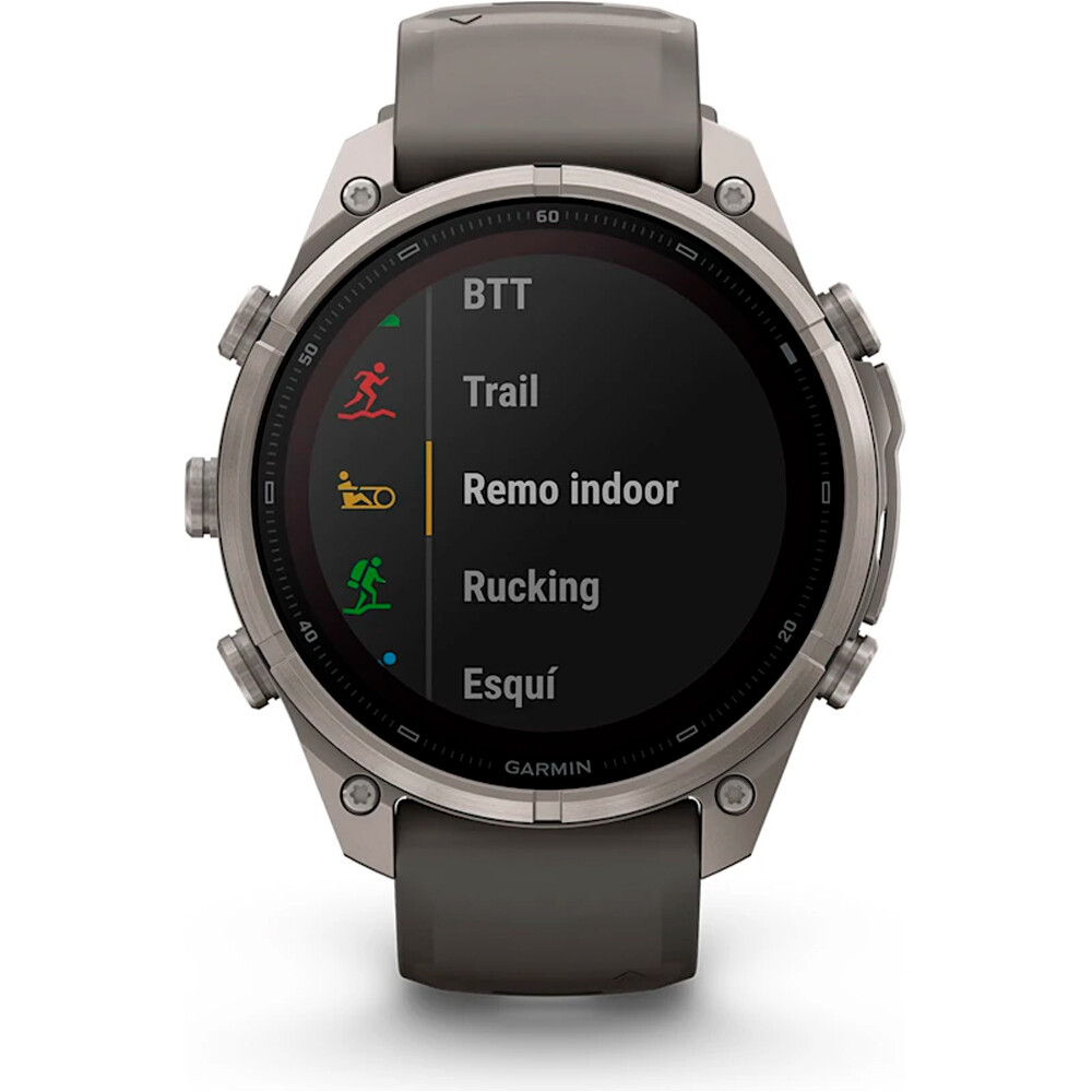 Garmin pulsómetros con gps FENIX 9 PRO INREACH, SOLAR, 47 MM TITANIO CORREA GR 06