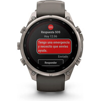 Garmin pulsómetros con gps FENIX 9 PRO INREACH, SOLAR, 47 MM TITANIO CORREA GR 07