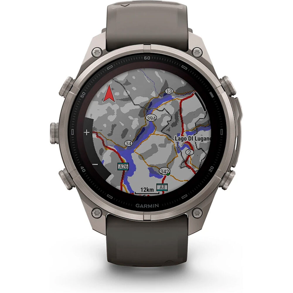 Garmin pulsómetros con gps FENIX 9 PRO INREACH, SOLAR, 47 MM TITANIO CORREA GR 10