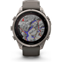 Garmin pulsómetros con gps FENIX 9 PRO INREACH, SOLAR, 47 MM TITANIO CORREA GR 10