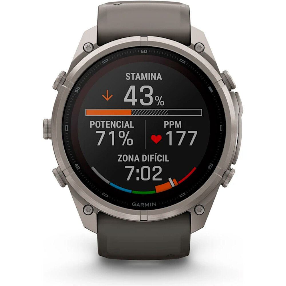 Garmin pulsómetros con gps FENIX 9 PRO INREACH, SOLAR, 51 MM TITANIO CORREA GR 05