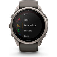 Garmin pulsómetros con gps FENIX 9 PRO INREACH, SOLAR, 51 MM TITANIO CORREA GR 06