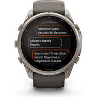Garmin pulsómetros con gps FENIX 9 PRO INREACH, SOLAR, 51 MM TITANIO CORREA GR 08