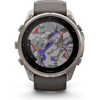 Garmin pulsómetros con gps FENIX 9 PRO INREACH, SOLAR, 51 MM TITANIO CORREA GR 10