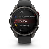 Garmin pulsómetros con gps F?nix 8 Pro  47 mm, AMOLED Cristal de zafiro, titanio DLC g 02