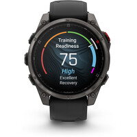 Garmin pulsómetros con gps F?nix 8 Pro  47 mm, AMOLED Cristal de zafiro, titanio DLC g 04