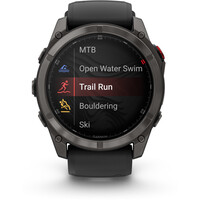 Garmin pulsómetros con gps F?nix 8 Pro  51 mm, AMOLED Cristal de zafiro, titanio DLC g 02