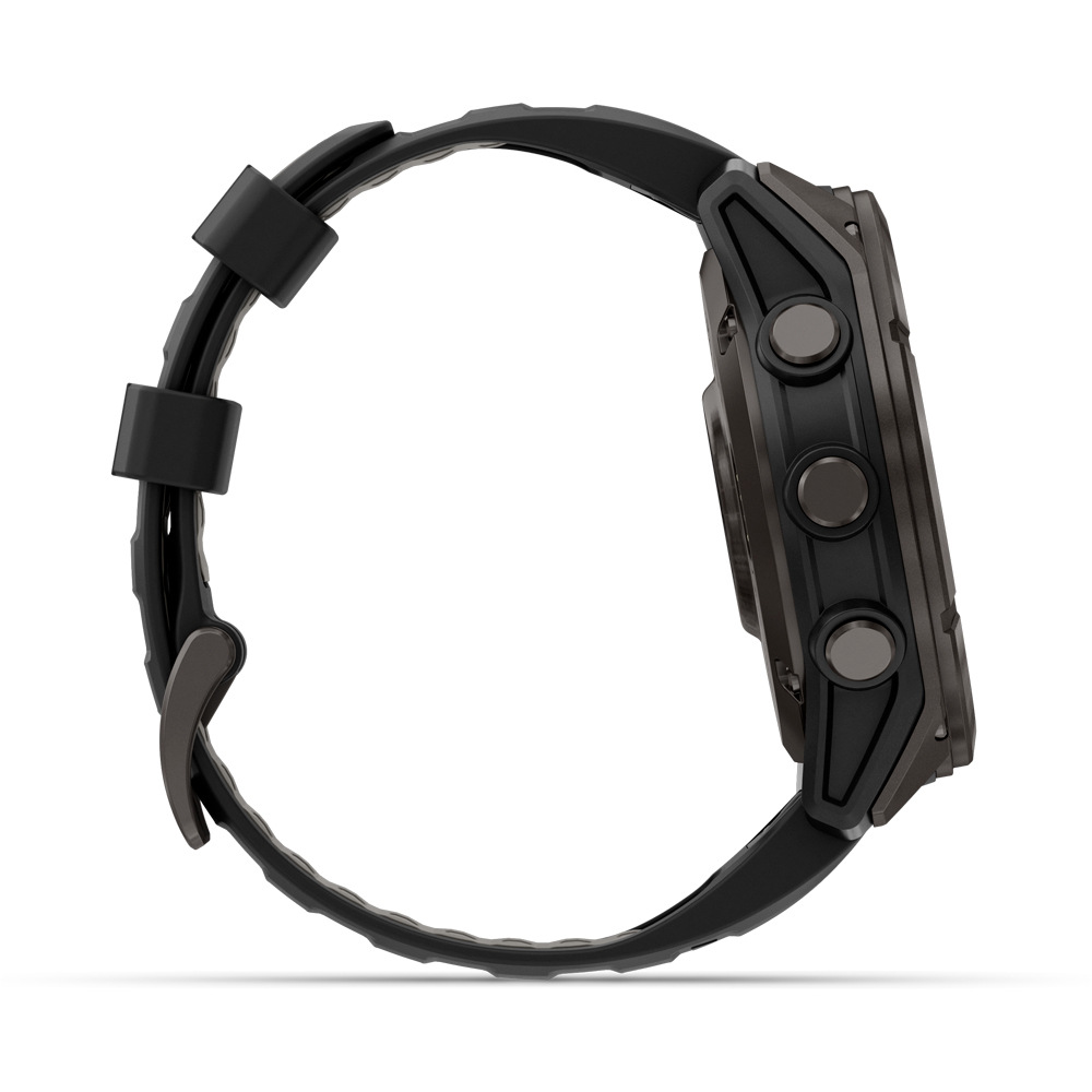 Garmin pulsómetros con gps F?nix 8 Pro  51 mm, AMOLED Cristal de zafiro, titanio DLC g 11