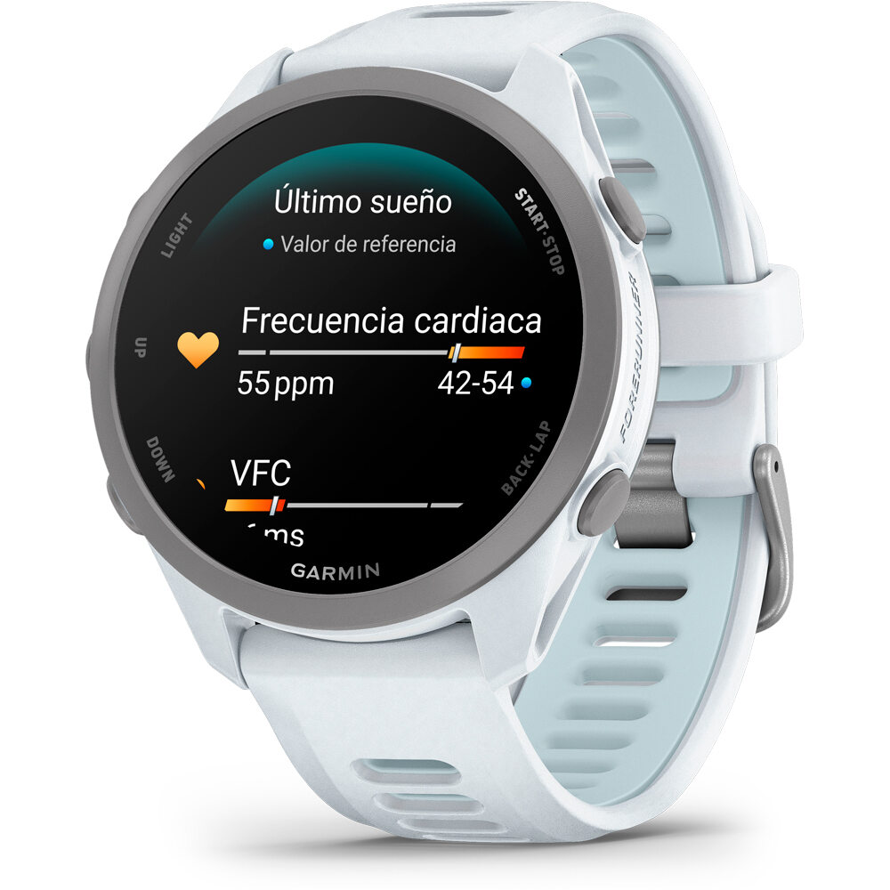 Garmin pulsómetros con gps Forerunner 170, Blanco 07