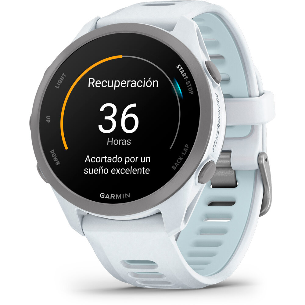Garmin pulsómetros con gps Forerunner 170, Blanco 09