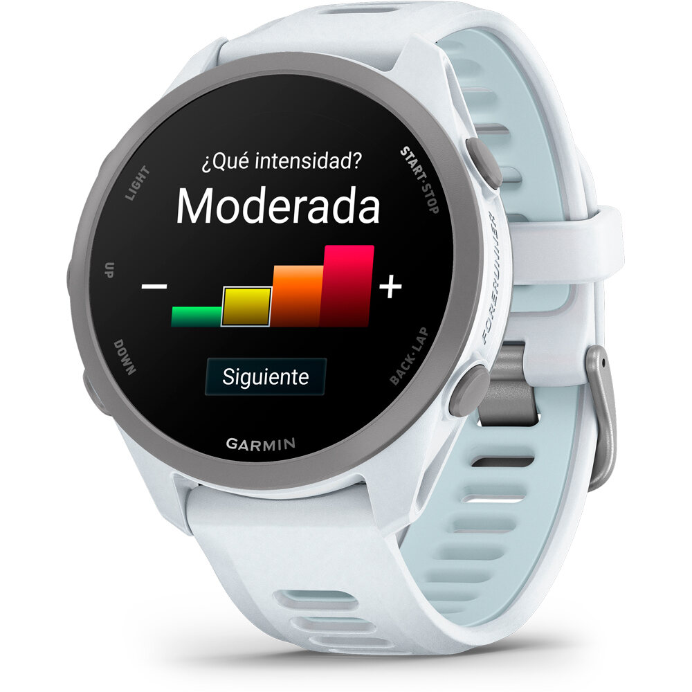 Garmin pulsómetros con gps Forerunner 170, Blanco 10