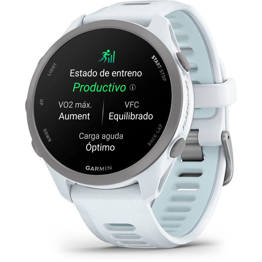 Garmin pulsómetros con gps Forerunner 170, Blanco 11